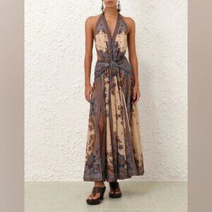 Zimmermann Ascension Plunge Halter Maxi- Size 1/US6